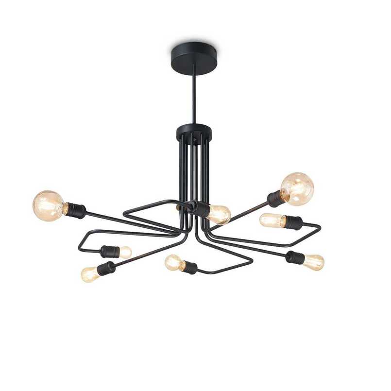 Triumph Sp8 - 8 Light Antiqued Brass Pendant Lamp