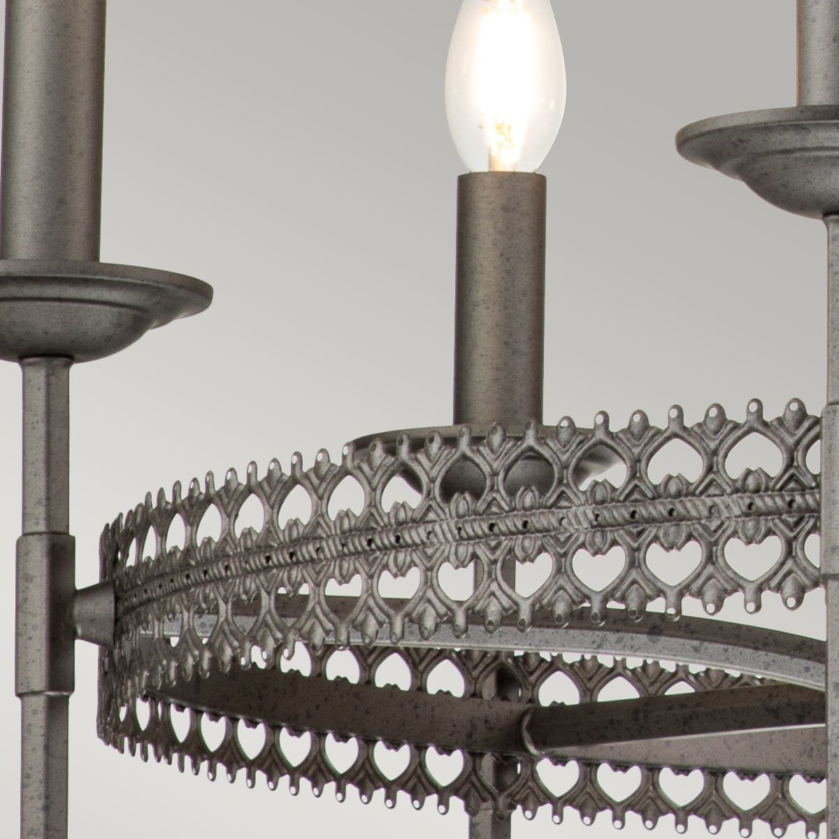 Crown 6 Light English Chandelier