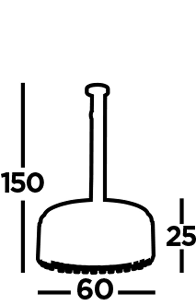 Clarissa 5Lt Drum Pendant Lamp