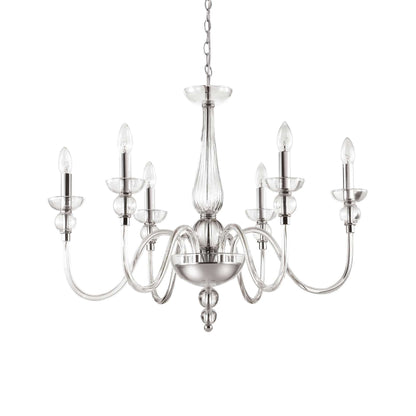 Doge Sp6, Hand Shaped Blown Glass Chandelier