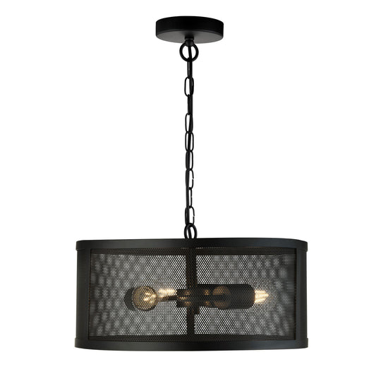 Fishnet 3 Light Country Style Pendant