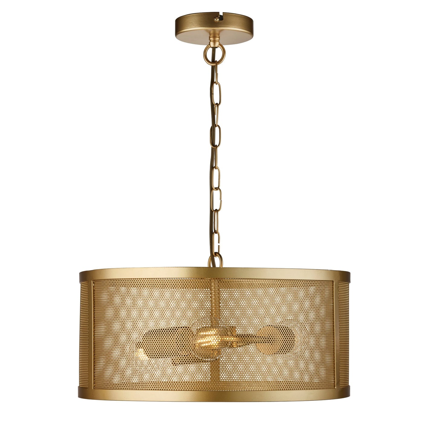 Fishnet 3 Light Country Style Pendant