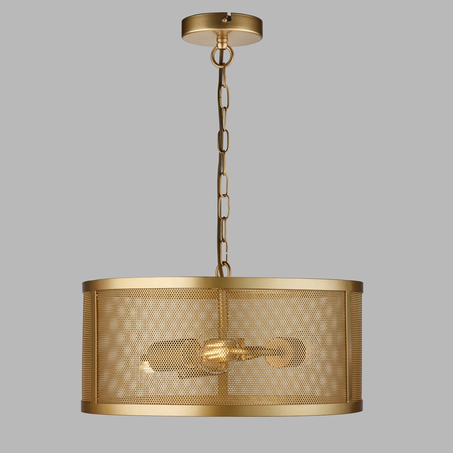 Fishnet 3 Light Country Style Pendant