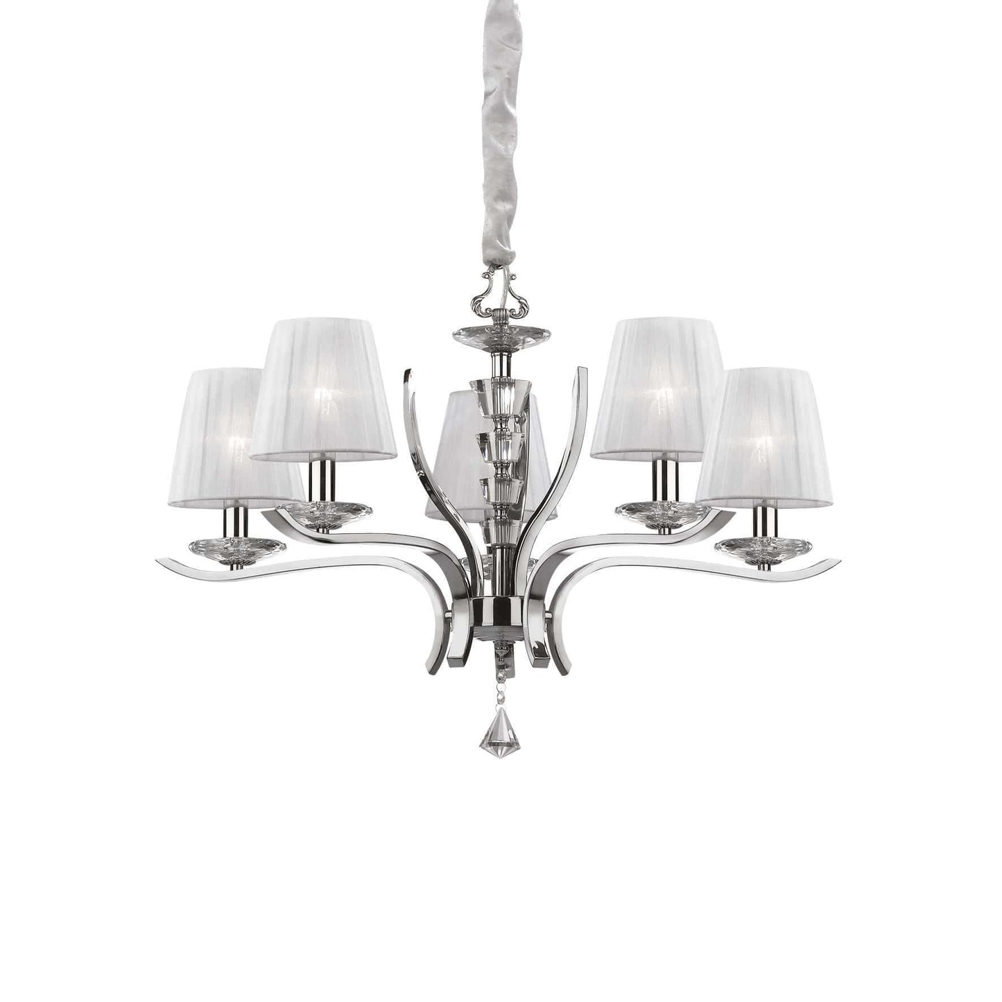 silver/grey on white background