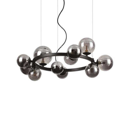 Perlage Sp11, 11 Light Blown Glass Pendant Lamp Suspension