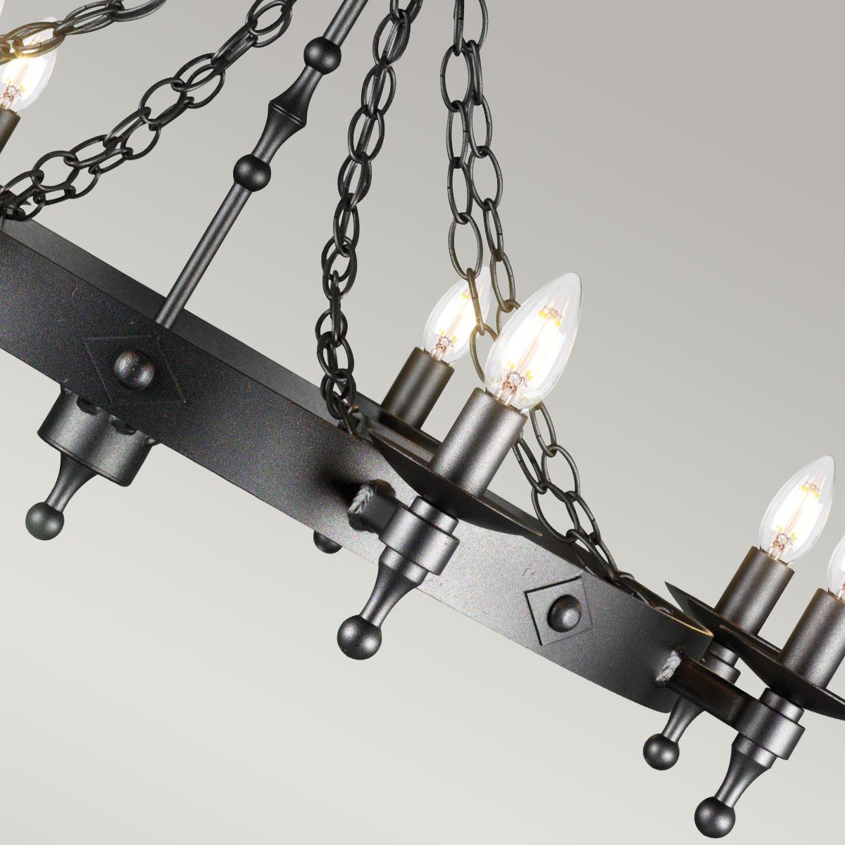 Warwick 8 Light Chandelier